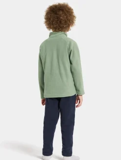 Fleecetøj|Didriksons Monte Fleecetrøje, Light Moss Grøn