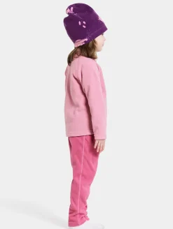 Fleecetøj|Didriksons Monte Fleecetrøje, Light Heather Pink Lyserød