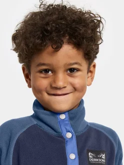 Fleecetøj|Didriksons Monte Fleecetrøje, Beach Beige Beige/Blå