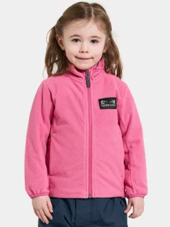Fleecetøj|Didriksons Muskot  Vindtæt Vindtæt Fleecetrøje, Sweet Pink Lyserød
