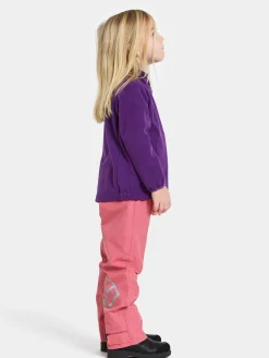 Fleecetøj|Didriksons Muskot  Vindtæt Vindtæt Fleecetrøje, Royal Purple Lilla