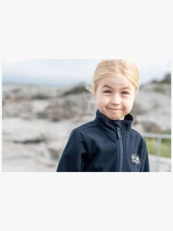 Fleecetøj|Didriksons Muskot  Vindtæt Vindtæt Fleecetrøje, Dark Night Blue