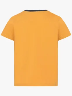 Børn Didriksons Overdele-Mynta T-shirt, Dark Pollen