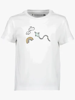 Overdele|Didriksons Mynta T-shirt, Snow White Hvid/Flerfarvet