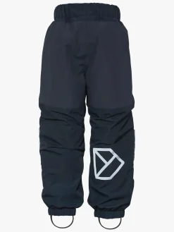 Termotøj|Vintertøj|Didriksons Narvi Overtræksbukser, Navy Blå