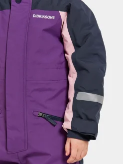 Flyverdragter|Overtøj|Didriksons Neptun Flyverdragt, Royal Purple Lilla/Sort