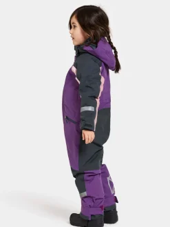 Flyverdragter|Overtøj|Didriksons Neptun Flyverdragt, Royal Purple Lilla/Sort