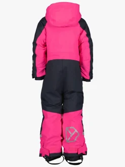 Overtøj|Didriksons Neptun Flyverdragt, True Pink Lyserød/Sort