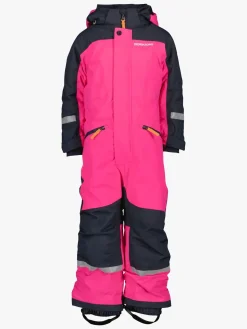 Flyverdragter|Didriksons Neptun Flyverdragt, True Pink Lyserød/Sort