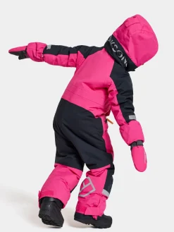 Flyverdragter|Didriksons Neptun Flyverdragt, True Pink Lyserød/Sort