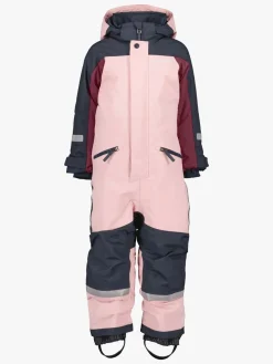 Overtøj|Didriksons Neptun Flyverdragt, Dusty Pink Lyserød/Sort