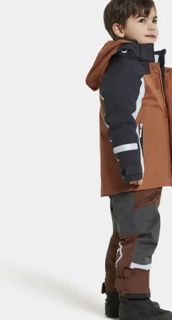 Børn Didriksons Vintertøj-Neptun Vinterjakke, Acorn Brown