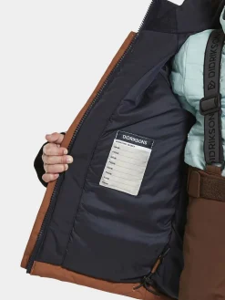 Børn Didriksons Vintertøj-Neptun Vinterjakke, Acorn Brown