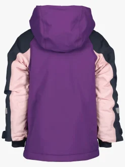 Vintertøj|Didriksons Neptun Vinterjakke, Royal Purple Lilla/Lyserød/Sort
