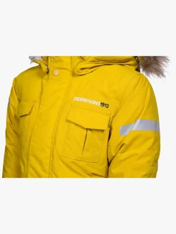 Vintertøj|Didriksons Nokosi Parka, Sunburst Gul