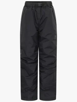 Børn Didriksons Termotøj|Vintertøj-Perlit Overtræksbukser, Sort