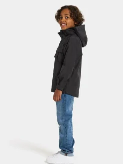 Overtøj|Didriksons Pi Anorak, Sort