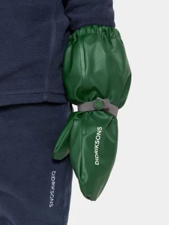 Regntøj|Tilbehør|Didriksons Pileglove Forede Regnvanter, Pine Green Grøn