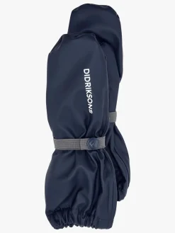 Børn Didriksons Tilbehør|Regntøj-Pileglove Forede Regnvanter, Navy