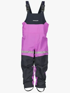 Overtøj|Didriksons Pilvi Skalbukser, Tulip Purple Lilla/Sort