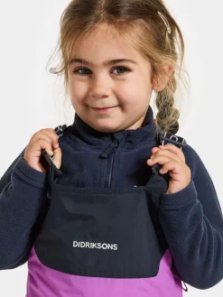 Overtøj|Didriksons Pilvi Skalbukser, Tulip Purple Lilla/Sort