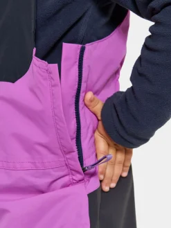 Overtøj|Didriksons Pilvi Skalbukser, Tulip Purple Lilla/Sort