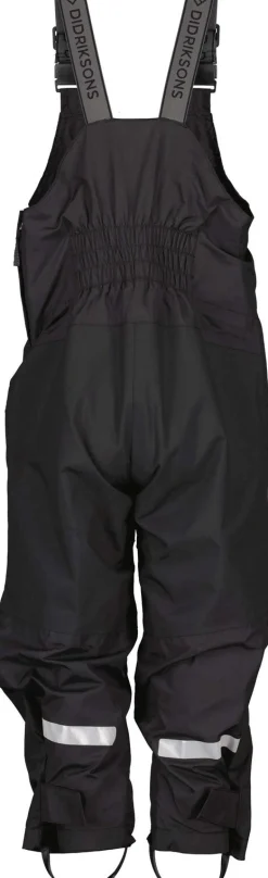 Overtøj|Didriksons Pilvi Skalbukser, Black Sort