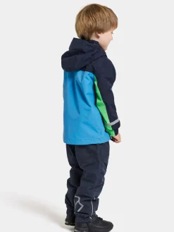 Overtøj|Didriksons Pilvi Skaljakke, Flag Blue Blå/Grøn