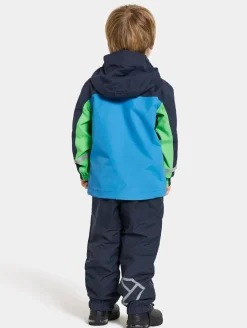 Overtøj|Didriksons Pilvi Skaljakke, Flag Blue Blå/Grøn
