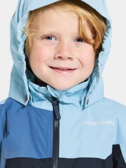 Børn Didriksons Overtøj-Pilvi Skaljakke, Light Sea Blue