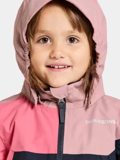 Overtøj|Didriksons Pilvi Skaljakke, Soft Pink Lyserød