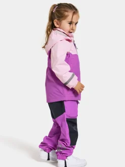 Overtøj|Didriksons Pilvi Skaljakke, Tulip Purple Lilla/Lyserød