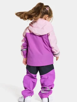 Overtøj|Didriksons Pilvi Skaljakke, Tulip Purple Lilla/Lyserød