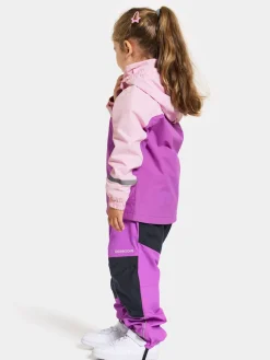 Overtøj|Didriksons Pilvi Skaljakke, Tulip Purple Lilla/Lyserød