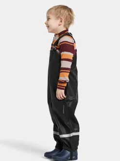 Regntøj|Didriksons Plaskeman Regnbukser, Black Sort