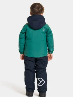 Børn Didriksons Vintertøj-Rio Vinterjakke, Petrol Green