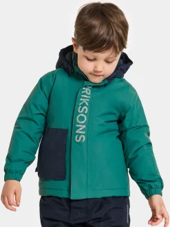 Børn Didriksons Vintertøj-Rio Vinterjakke, Petrol Green