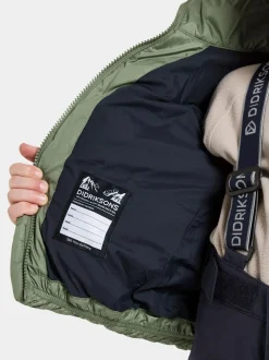 Børn Didriksons Vintertøj-Roxen Vinterjakke, Light Moss