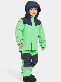 Vintertøj|Didriksons Skare Skisæt, Dusty Lime Grøn