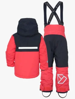 Vintertøj|Didriksons Skare Skisæt, Modern Pink Lyserød/Sort