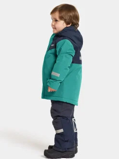 Vintertøj|Didriksons Skare Skisæt, Petrol Green Grøn/Sort