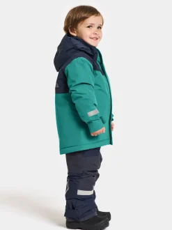 Vintertøj|Didriksons Skare Skisæt, Petrol Green Grøn/Sort