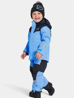 Børn Didriksons Vintertøj-Skare Skisæt, Play Blue