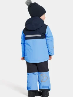 Børn Didriksons Vintertøj-Skare Skisæt, Play Blue