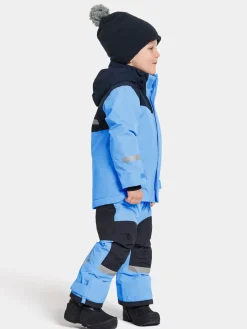 Børn Didriksons Vintertøj-Skare Skisæt, Play Blue