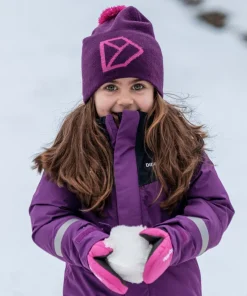 Vintertøj|Didriksons Skare Skisæt, Royal Purple Lilla/Sort