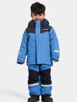 Børn Didriksons Vintertøj-Skare Skisæt, Sapphire Blue