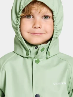 Regntøj|Didriksons Slaskeman Regnsæt, Light Algae Green