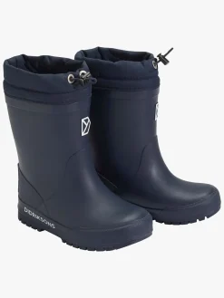Gummistøvler|Didriksons Slush Forede Gummistøvler, Navy Blå