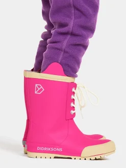 Gummistøvler|Didriksons Splashman Gummistøvler, Plastic Pink Lyserød/Hvid
